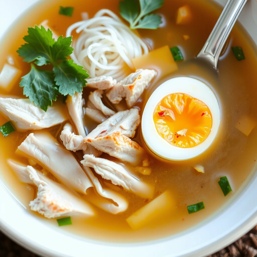 Indonesian chicken soup